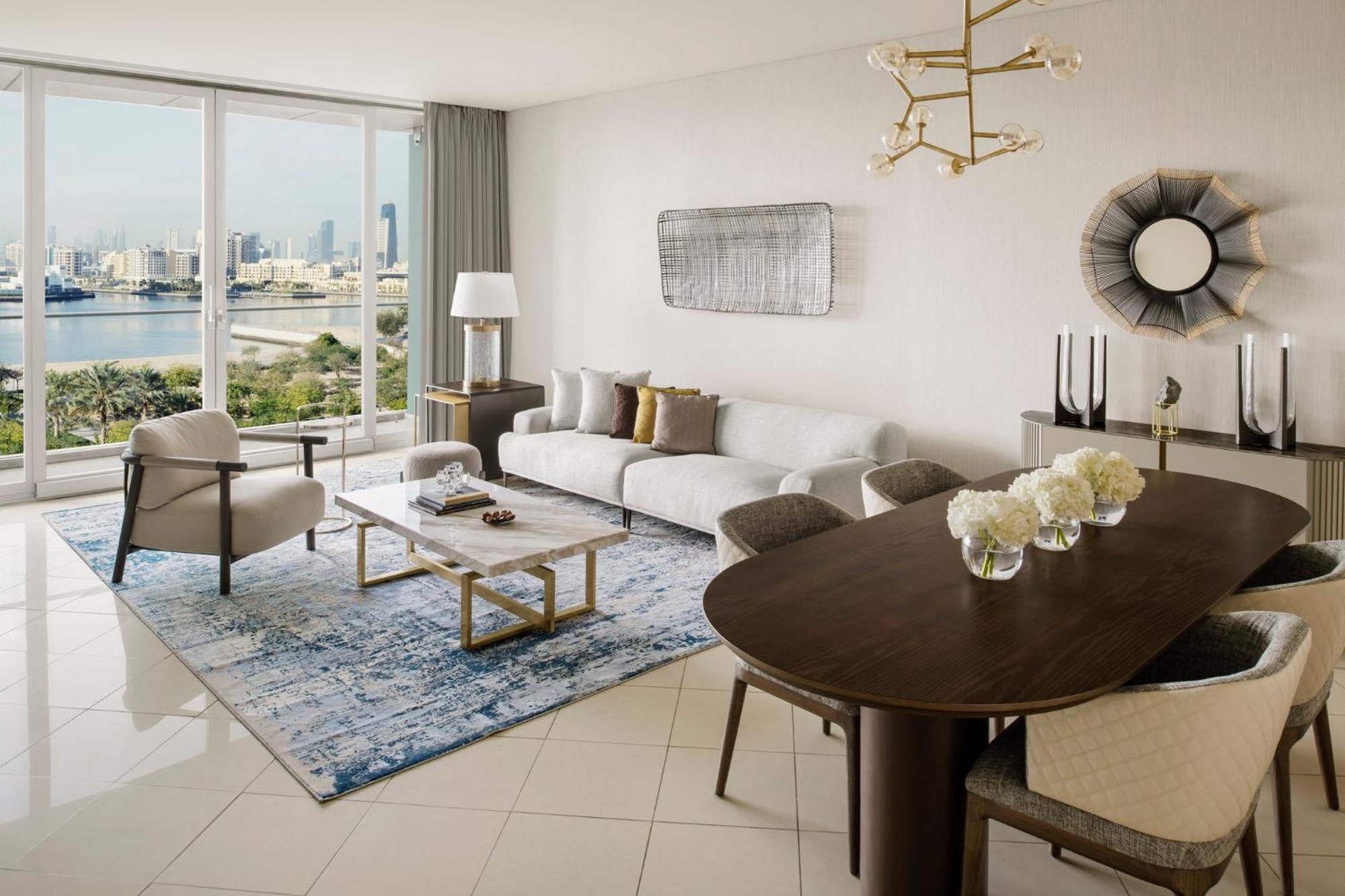 Intercontinental Residence Suites Dubai Festival City By Ihg Zewnętrze zdjęcie Interior of a typical apartment
